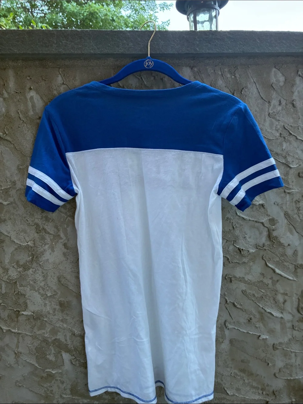 Kids Justice White Tee with Silver Sequin Volleyball Graphic Sz 12